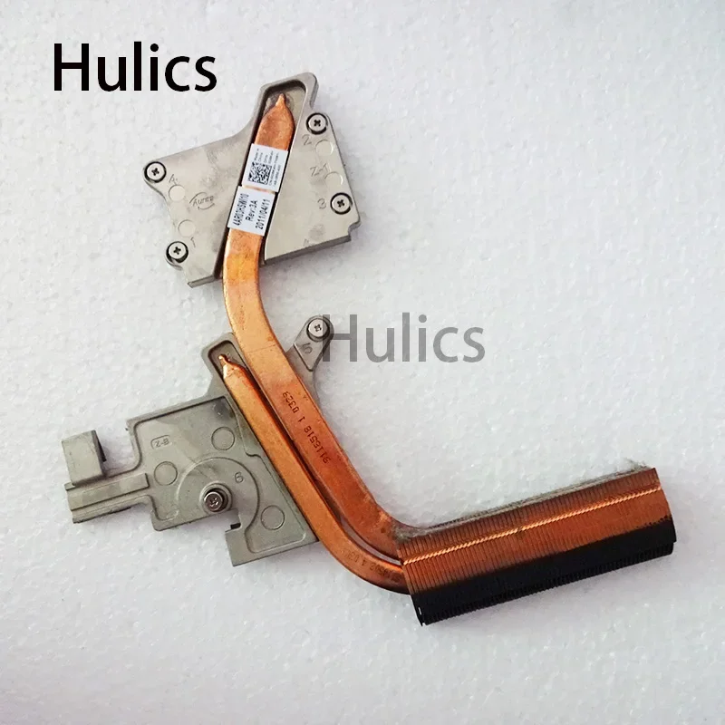 Hulics Used Laptop Heatsink Cooling Fan Cpu Cooler For DELL 3750 V3750 N7110 CPU  8PX81 08PX81 G8K4H 0G8K4H