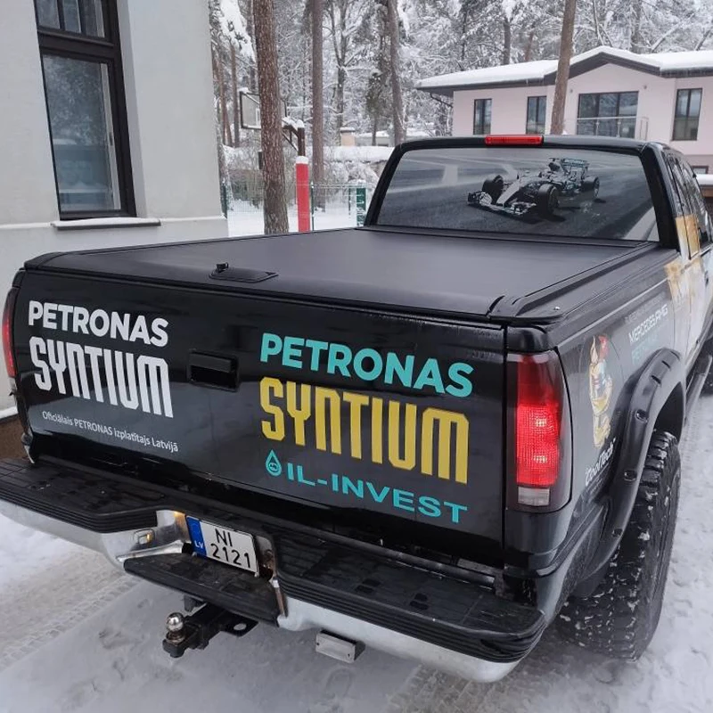 شاحنة صغيرة نشمر غطاء تونيو المظلة الأسطوانة مصراع ل F150 F-150 RAM 1500 GMC سييرا سيلفرادو كولورادو تندرا تاكوما