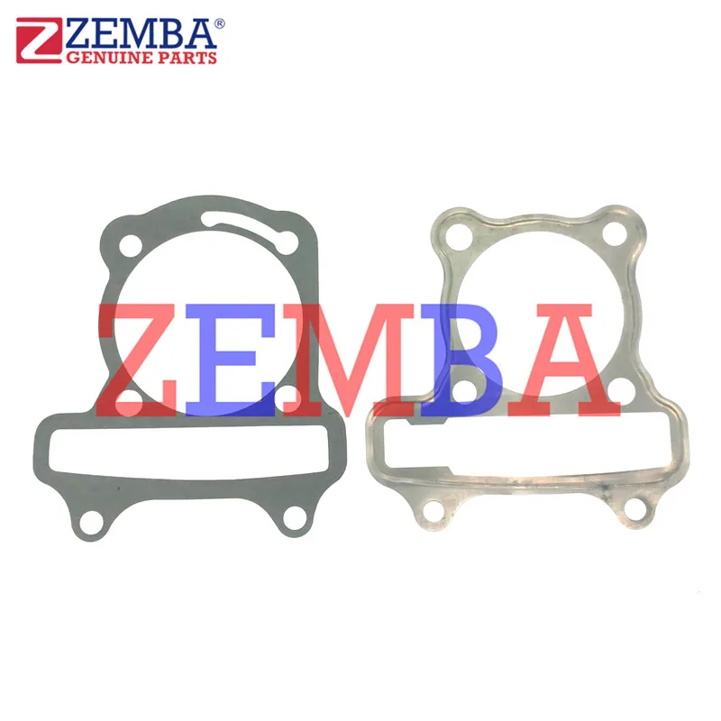 MOTORCYCLE 5 SETS GY6 80CC TO 120CC 47MM TO 52MM BORE CYLINDER AND HEAD GASKET FOR 139QMB ENGINE 4T CHINESE SCOOTER ATV QUAD