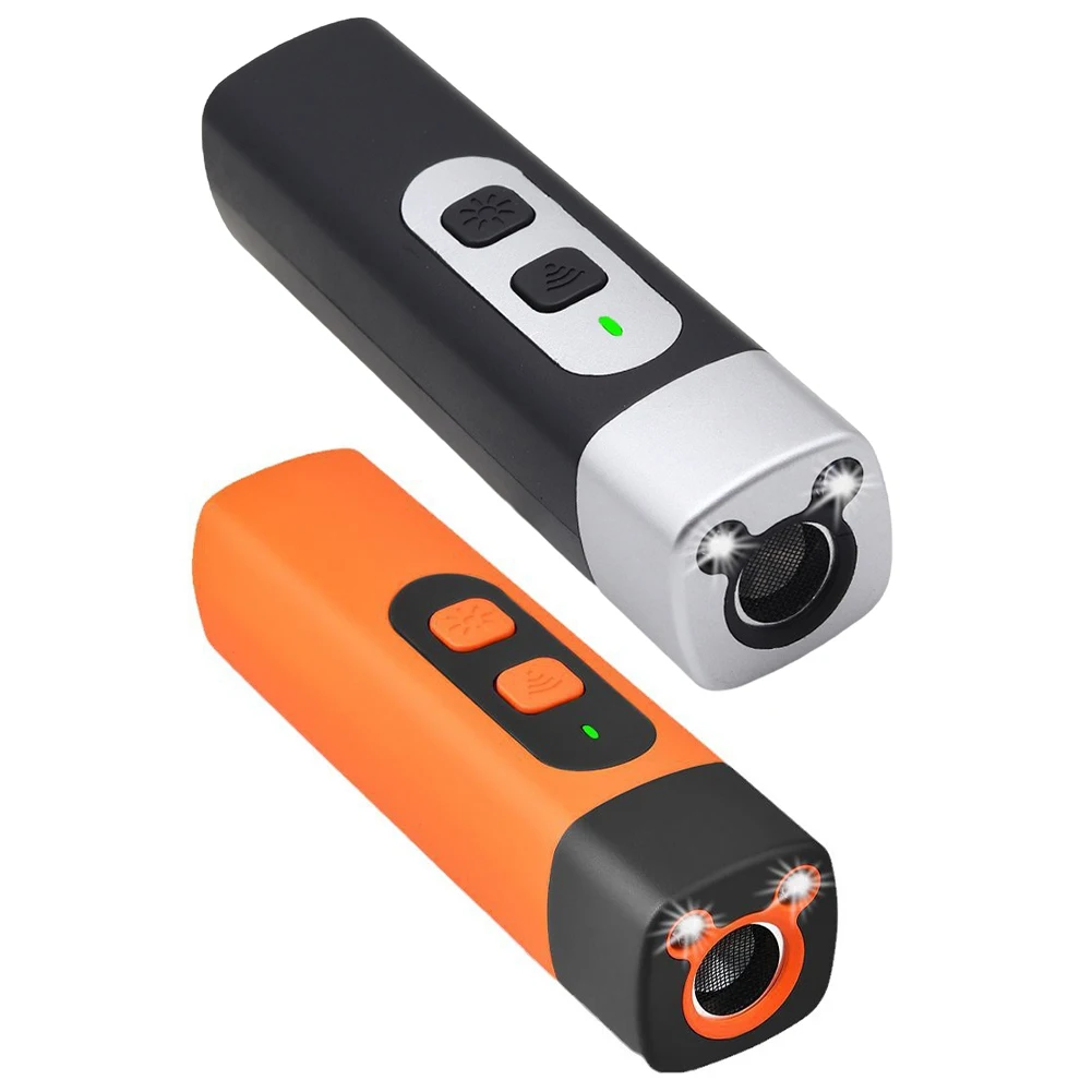 800mAh Anti Barking Device Single Press Ultrasound Flashlight Portable Dog Bark Deterrent Device for Dog Training Tool
