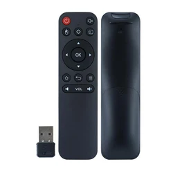ForBPR1S Plus BLE 5.0 Air Mouse Voice Remote Control 2.4GHz Wireless Remote Controller With Gyro for Android TV Box / PC