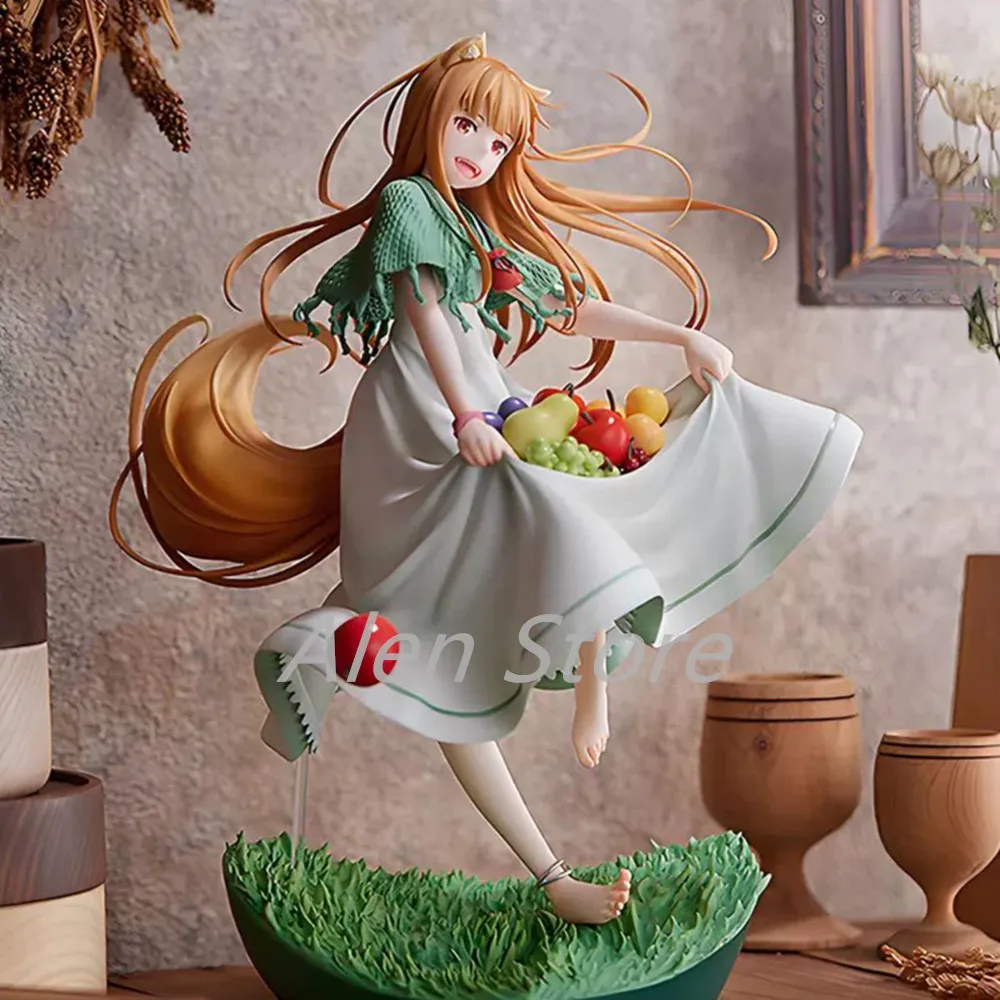 Anime Wolves and The Scent of Fruit Figures Spice and Wolf Holo Action Figures 25cm PVC Collection Model Toys Ornamen Gifts