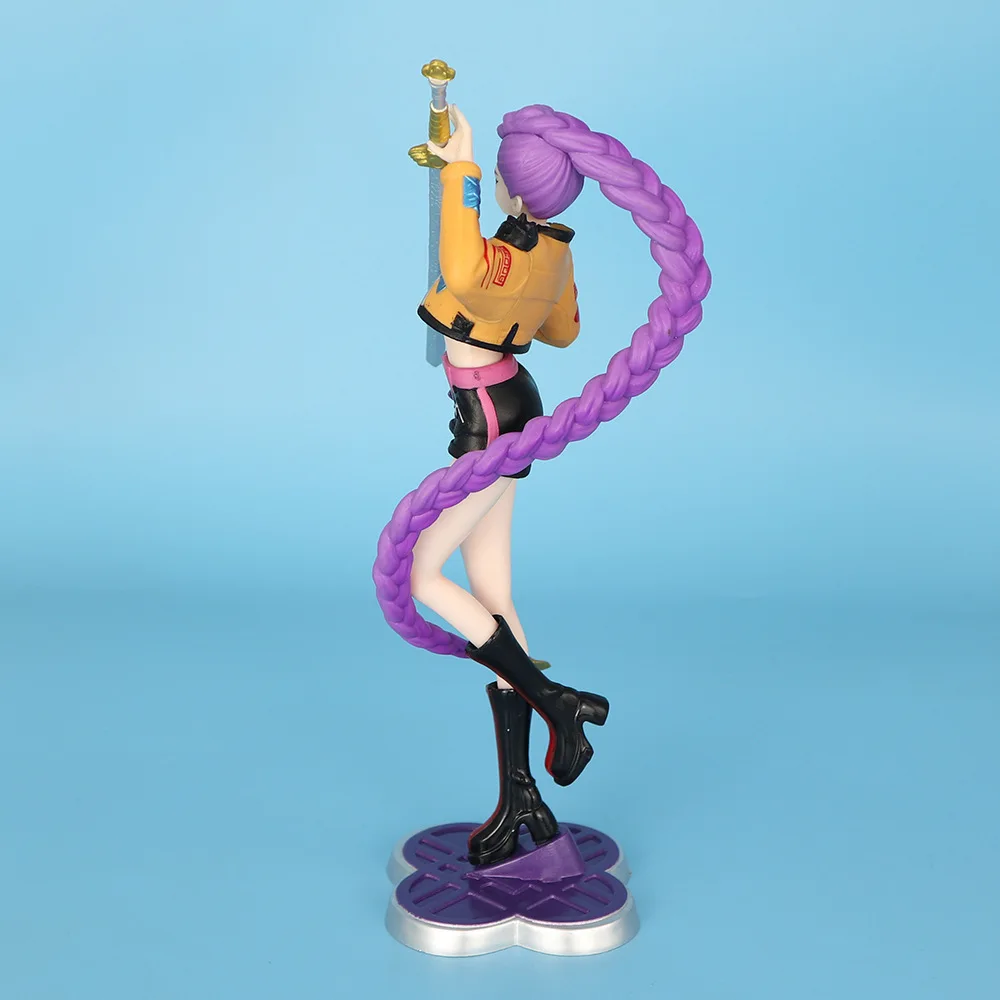 Kpop demon hunters figura rumi figuras anime mercadoria bonito menina modelo coleção estátua mesa decoração brinquedos presentes de natal