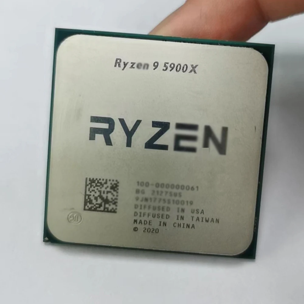 R9 5900X CPU 용 AMD Ryzen 9 5900X 12C 24T 3.7GHz 7nm L3 = 64MB TDP105W 프로세서 고품질 고속 선박