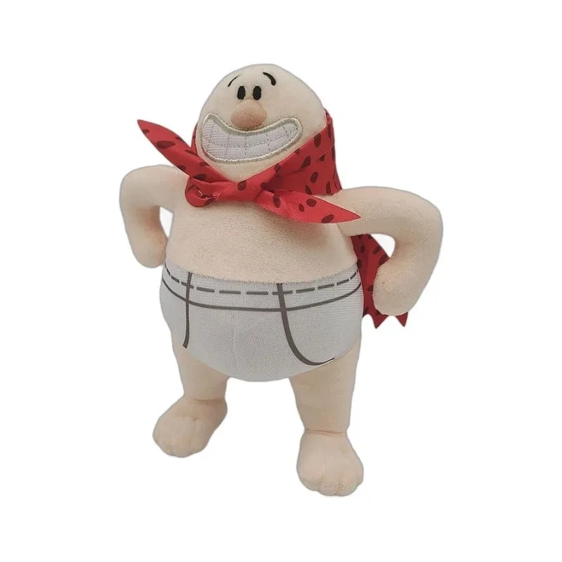 22 cm Kapitän Unterhose Plüschtier Niedliche Anime Unterhose Weiche Plüschtiere Gefülltes Plüschtier für Mädchen Jungen Geburtstag Weihnachtsgeschenk