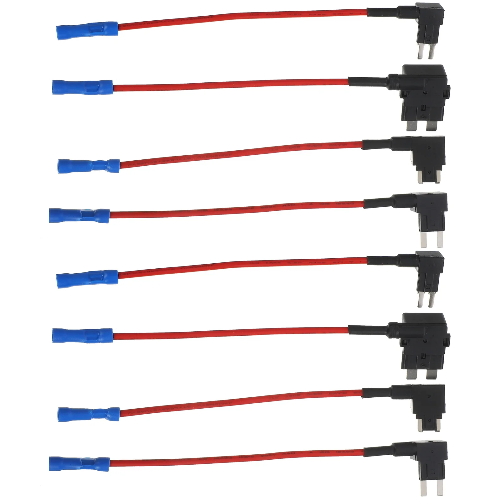 

8Pcs Inline Fuse Holders Car Fuse Tap Kit Mini Circuit Protector for Dash Cam Adapter St Plug Socket Switch