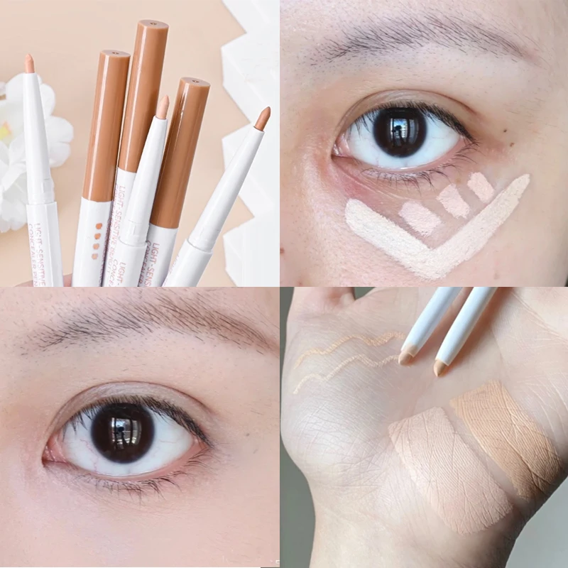 Multifunctional Concealer Lying Silkworm Pen Waterproof Lasting Full Cover Concealer Acne Spot Dark Circles Brighten Makeup Pen