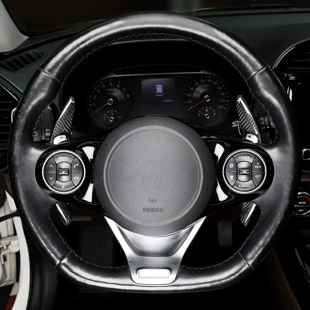 

Car Interior Decoration Aluminum Alloy / Carbon Fiber Shift Paddle Extension Rod for KIA Soul/Stinger LHD/RHD Auto Accessories