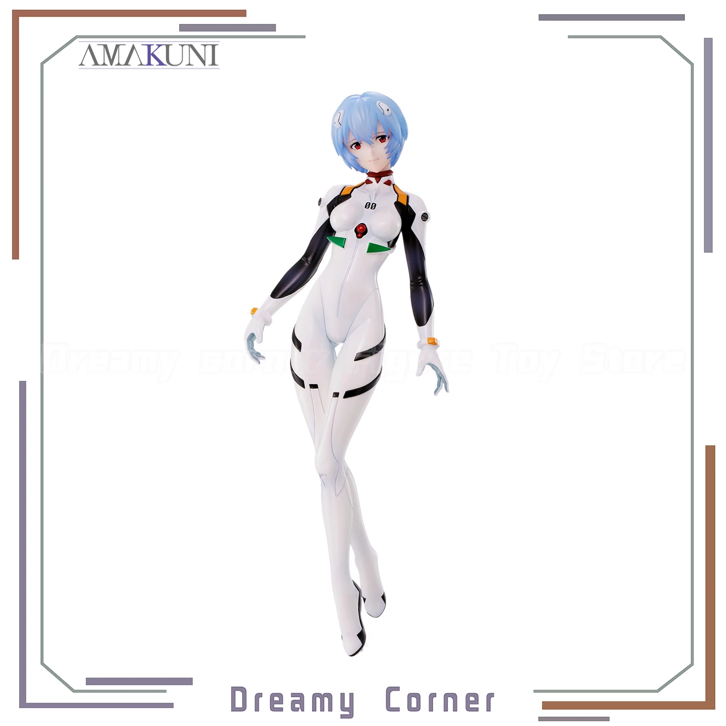

【In Stock】AMAKUNI Hobby JAPAN S-EVA REI AYANAMI 1/6 Scale Figure Model Collection