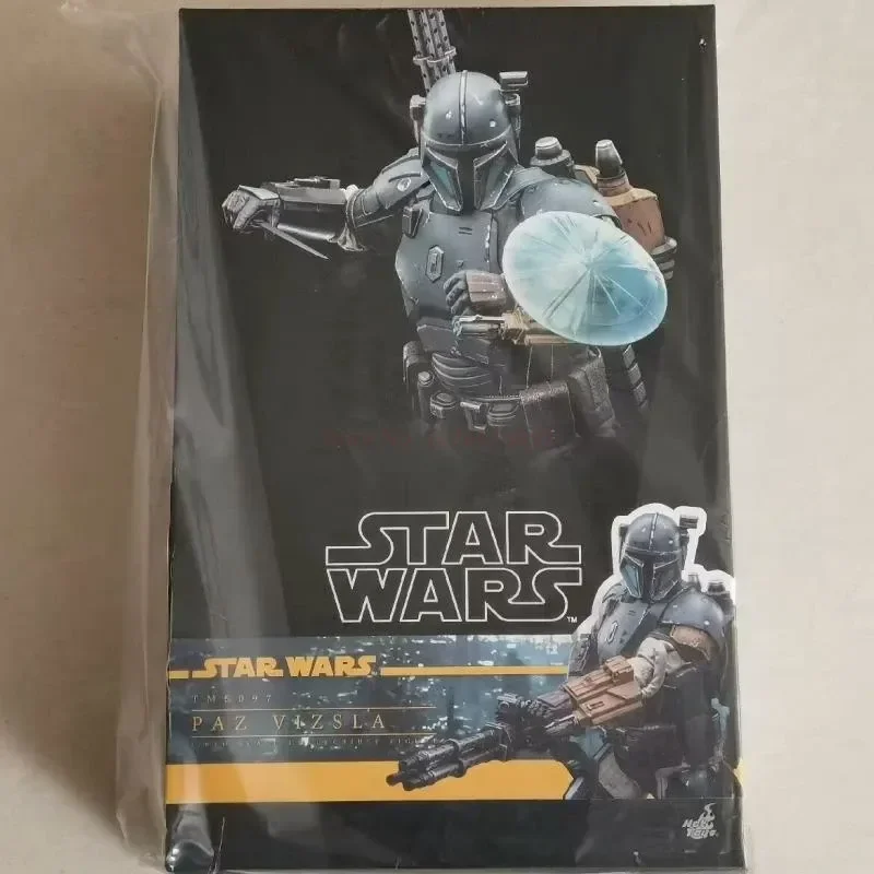 Hotoys-Star Wars شخصية عمل جندي ذكر ، Mandalorian Pz Vizsla نموذج مجموعة كاملة ، مجموعة متحركة ، 12 "، Tms097 ، 1 ، 6 ، متوفر بالمخزون