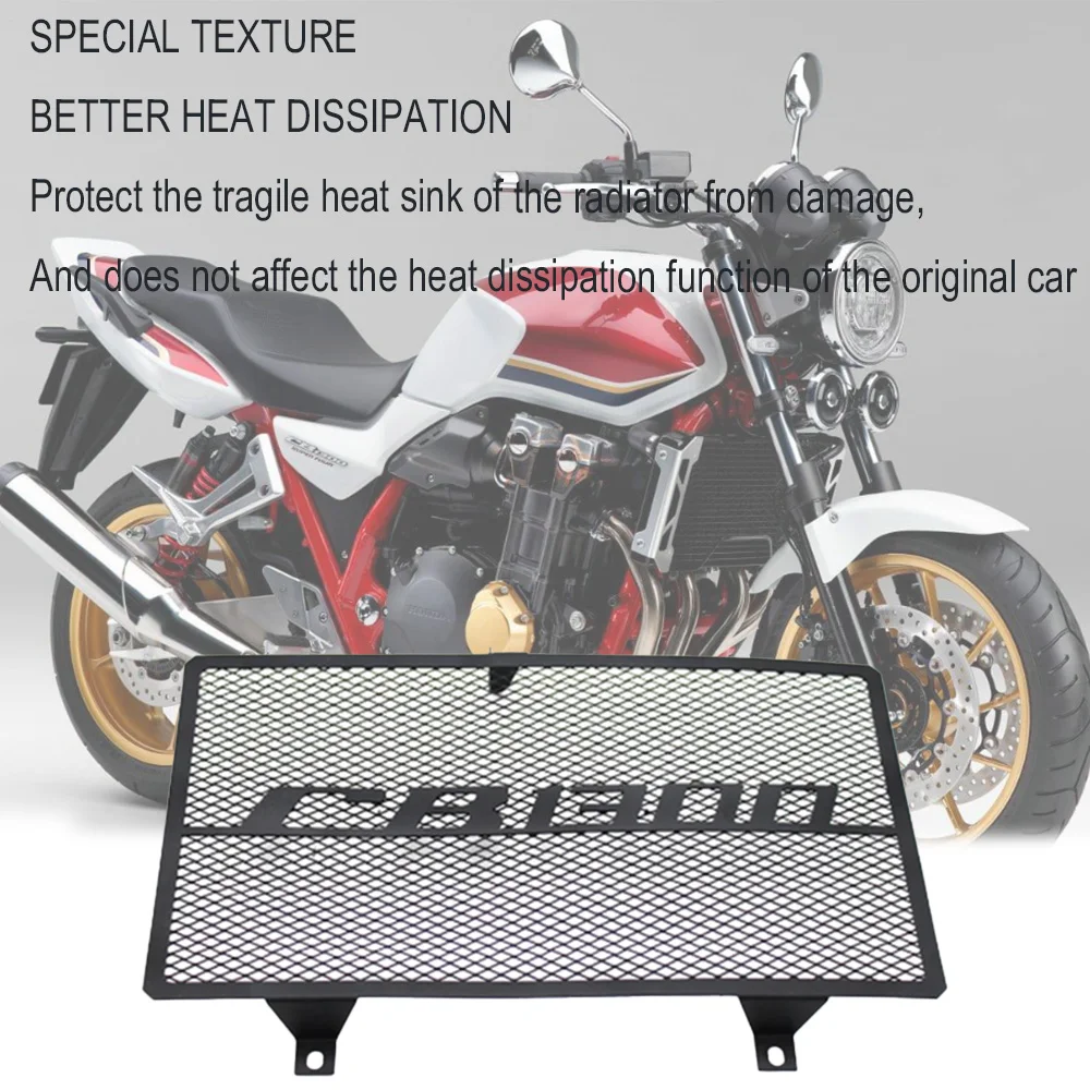 For Honda Cb 1300 CB1300 2003-2008 Motorcycle  Parts Radiator Grille Guard Cover Protector Water Tank Protection