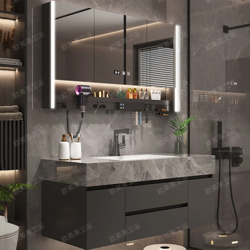 Luxury Drawers Cupboard Paper Space Saver Modern Display Toilet Storage Bathroom Cabinet Organizer Gabinete Trendy Furniture