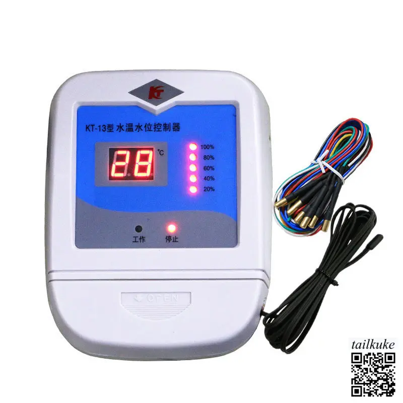 Bathroom Hot Water Tank Temperature/level Display and Control Instrument KT13