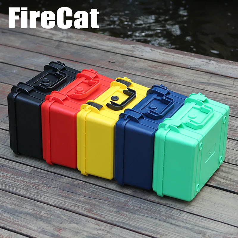 PP Plastic Safety Equipment Instrument Storage Box Shockproof Grid Sponge Multifunctional Tearable Hand Tearing Cotton Toolbox