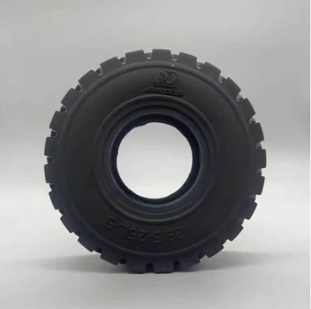 RC Loader Banden 137mm JDM-82 Zware Rubberen Wielen Heftruckbanden voor 1/14 Rc Hydraulische Wiellader Truck Bulldozer Model