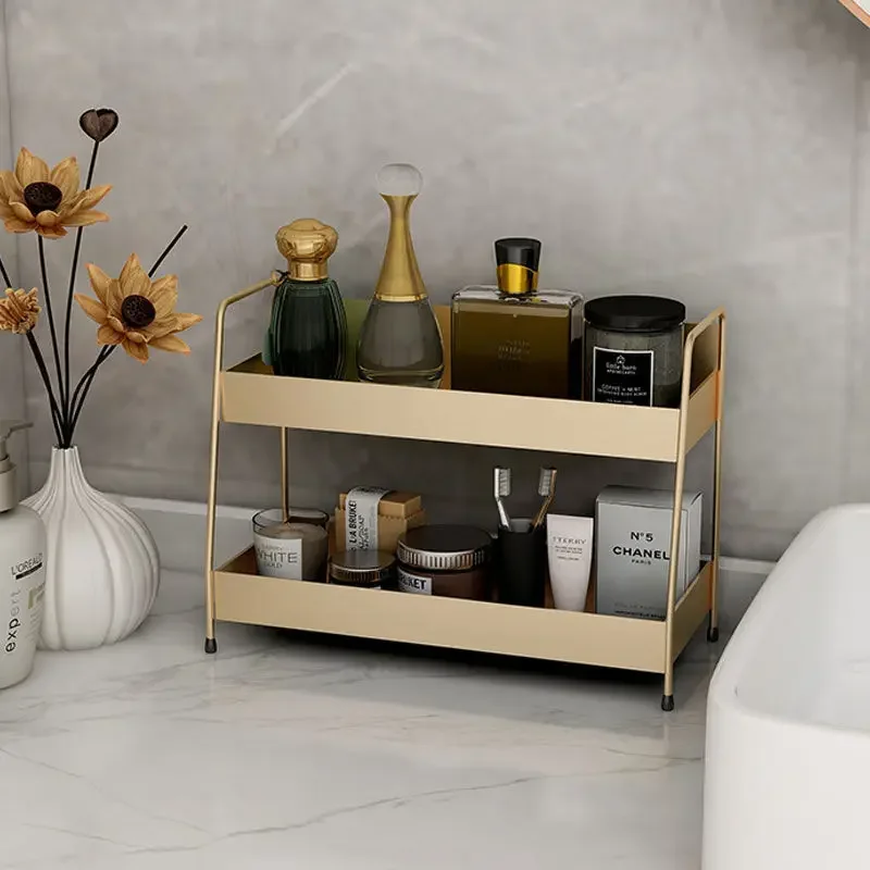 Book Desktop Storage Box Tieyi Bedroom Cosmetics Shelf Dormitory Cosmetics Shelf Storage Home Organizer Kitchen Storage