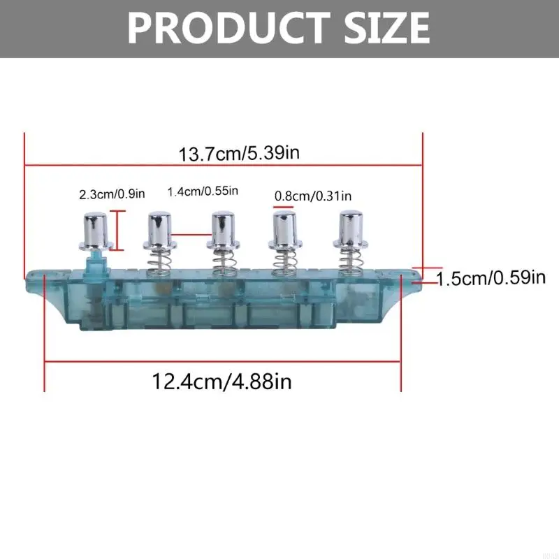D0AB Металлический и пластиковый переключатель платы Ключа