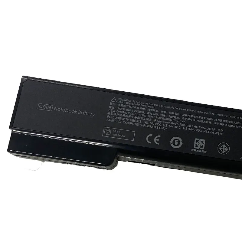 Imagem -04 - Bateria para Notebook Li-ion para hp Prople6460b 6470b 6560b 6570b 6360b 6465b 6475b 6565b 8460p 8470p 8460w Dxt-cc06