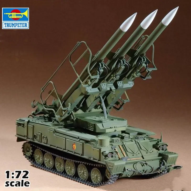 

TRUMPETER 07109 1/72 русская SAM-6 Antiaircraft ракетка пластиковая модель в сборе строительные наборы для военного хобби DIY