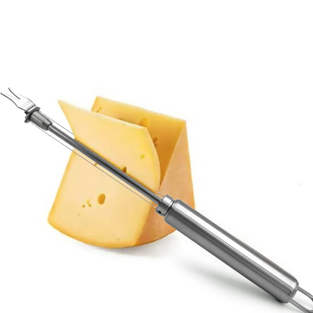 

1Pcs Stainless Steel Cheese Slicer Multifunctional Butter Cutter Kitchen Tool Efficient for Cheese Bread Cooking