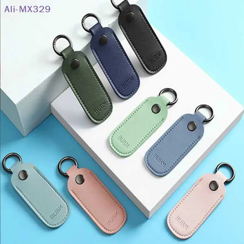

【MX329】Кожаный чехол для USB-накопителя с кольцом для ключей, сумка для хранения USB-флешек, защитный чехол для флеш-накопителей, футляр для карт памяти