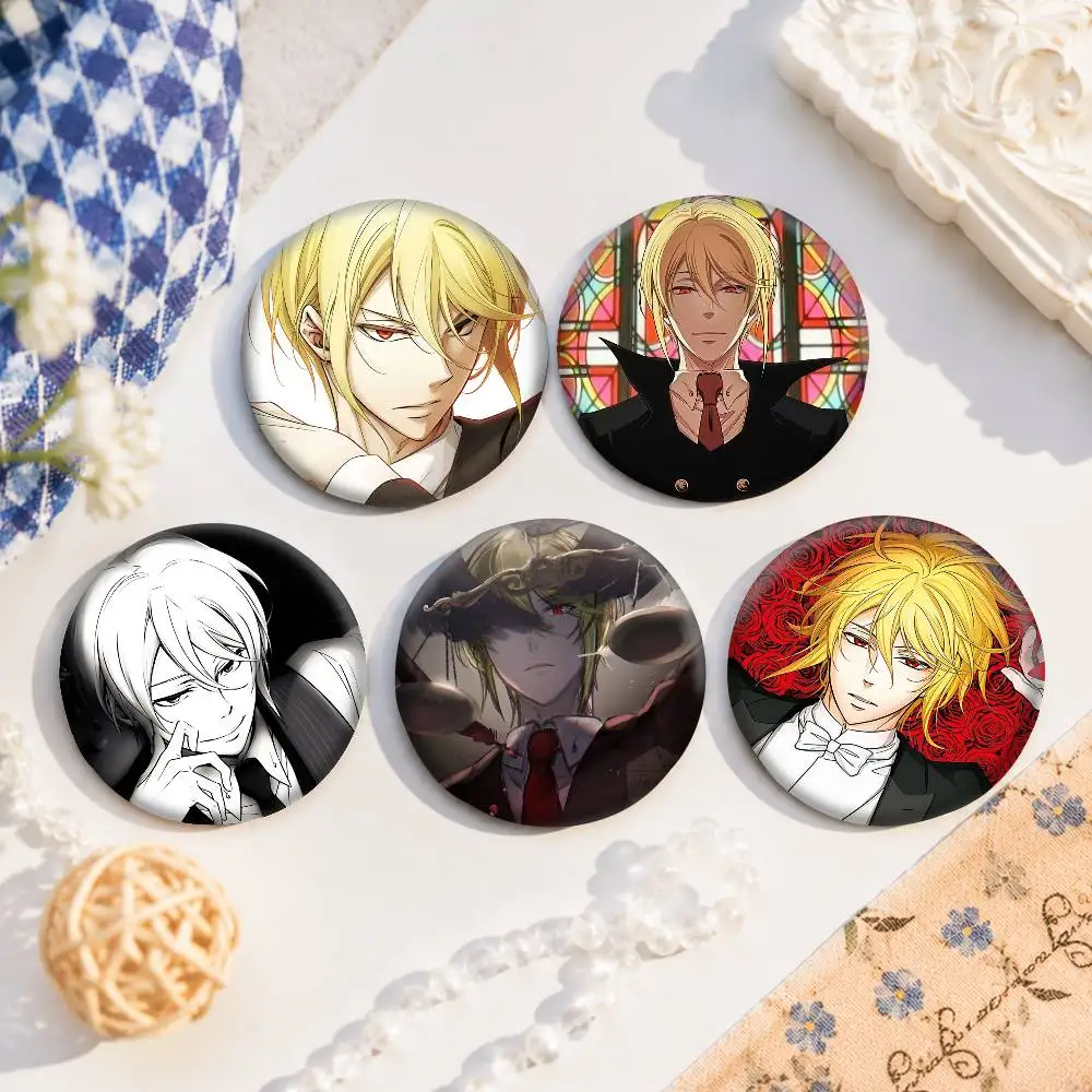 A-W-William J-James-s Moriarty Pins, Cartoon Brooches, Badge Gifts, Clothing, Backpacks, Stationery, Accessories