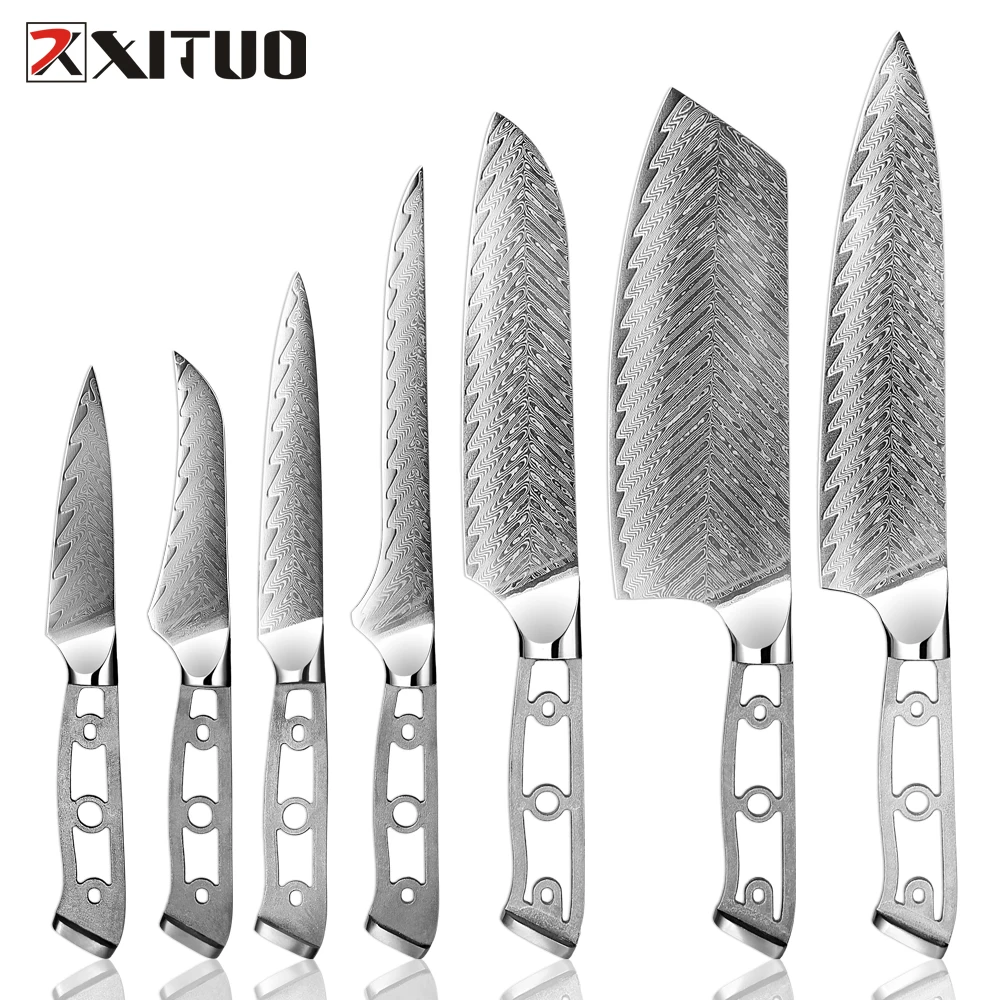 

Kitchen Knife Blank Blade DIY 67 Layers Damascus Steel VG10 Razor Sharp Personalised customised knife blanks Multiple knife type