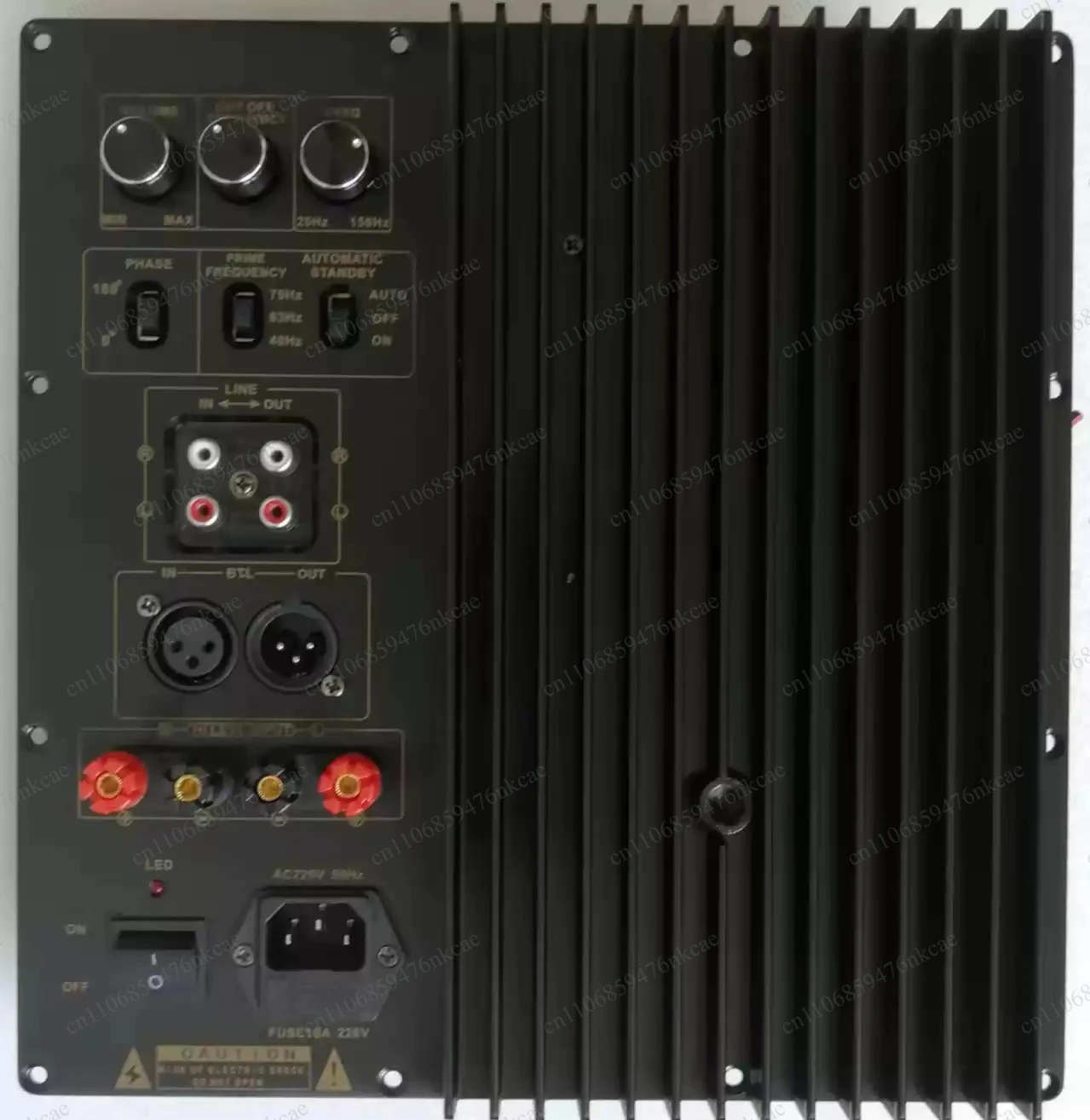 Super power 300W-600Wactive subwoofer amplifier board ,subwoofer power amplifier