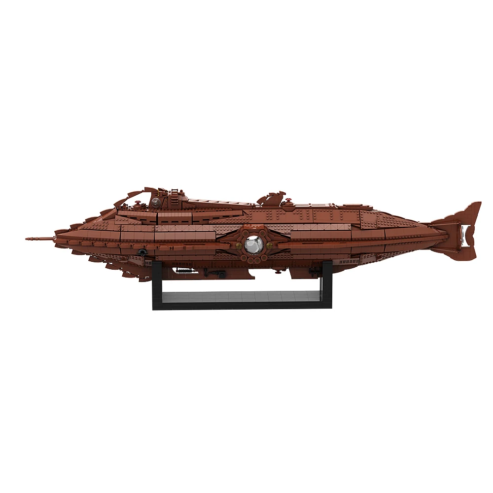 MOC Vingt Mille Lieues Sous Les Mers Building Blocks Model Nautilus Battleship Bricks Creativity Assembly Toys Adult DIY Gifts