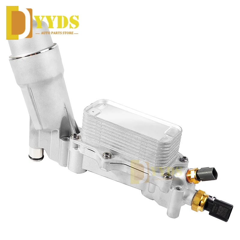68105583AF Aluminum Engine Oil Filter Housing Cooler For Jeep Grand Cherokee Dodge Journey Ram 3.6L V6 Chrysler 5184294AE