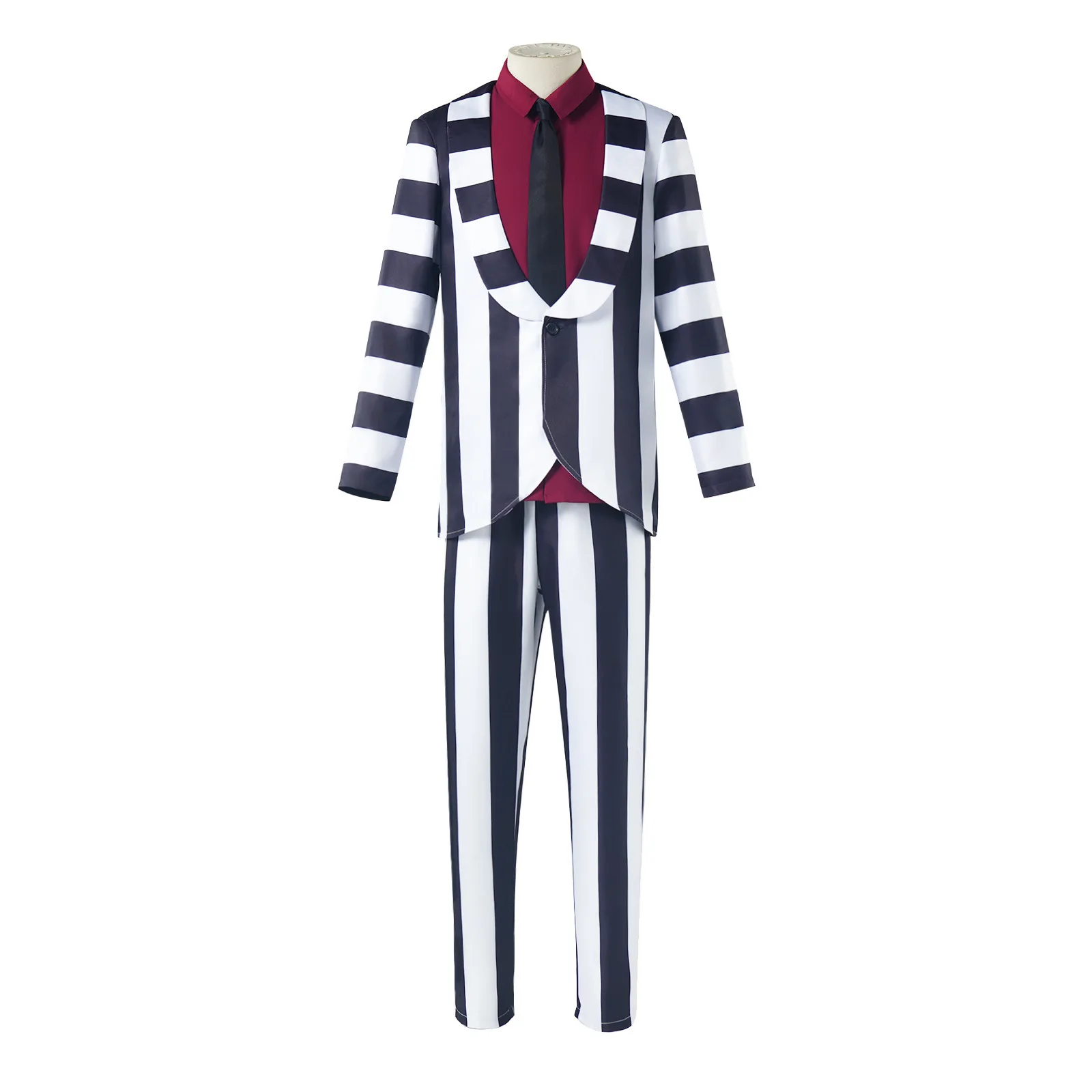 

Michael Keaton's Halloween Costume Striped Suit Stage Performance Costume