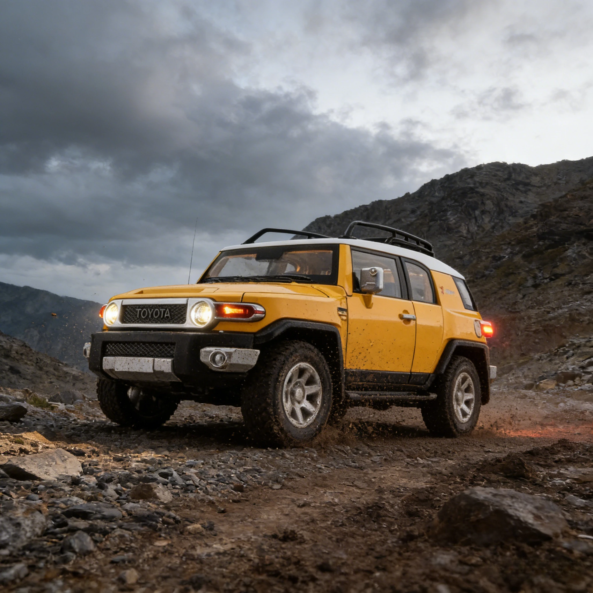 

Игрушечный внедорожник из сплава 1:24 | Моделирование звукового света — идеальный подарок на день рождения для молодых исследователей!