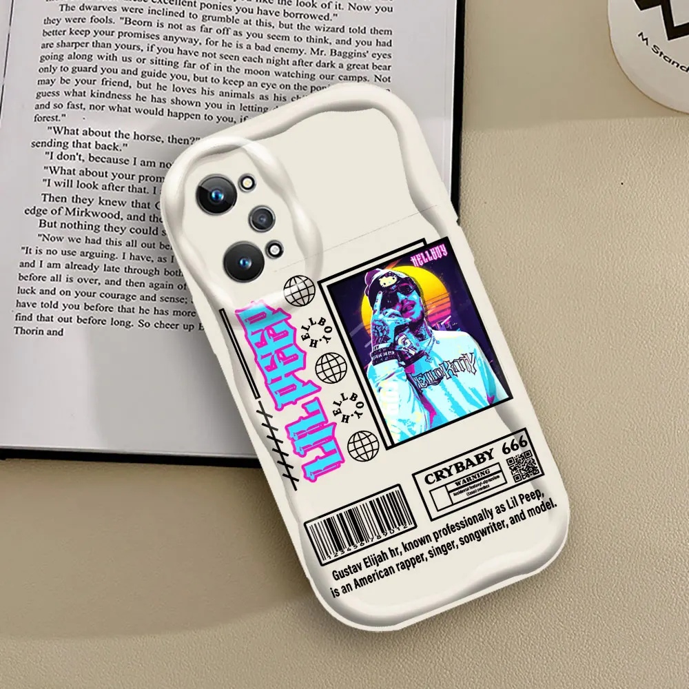 Lil Peep Rapper Phone Case For Xiaomi Redmi Note 13 12 12S 11 10 9 8 Pro Plus 13C 12C 10C 9C 9A 11T 11S 10T 3D Wave Cover Fundas