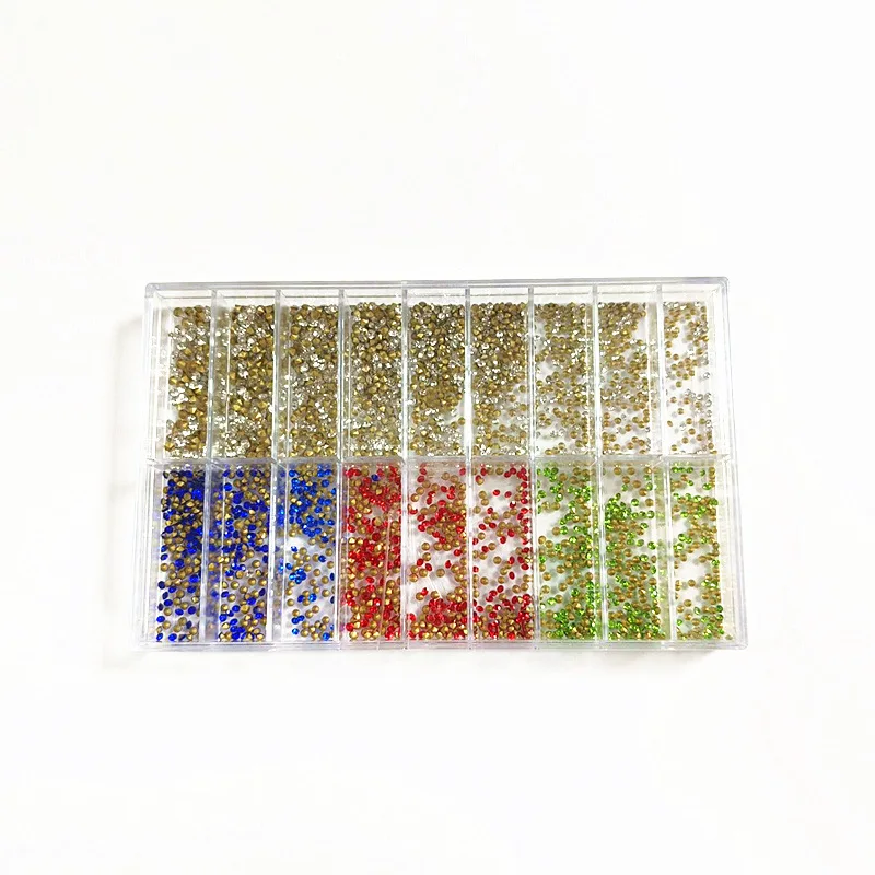 Watch accessory parts 18 box color diamond watch literal diamond watch surface rhinestone watch color diamond