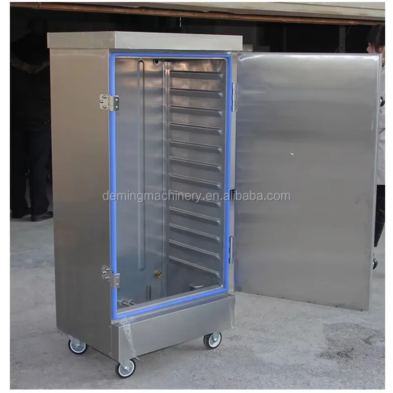 Gas Electric 8/12/24 Pan Commercial Rice Steamer | Precise Temp Control | Rice & Buns Perfect Cooking Machine