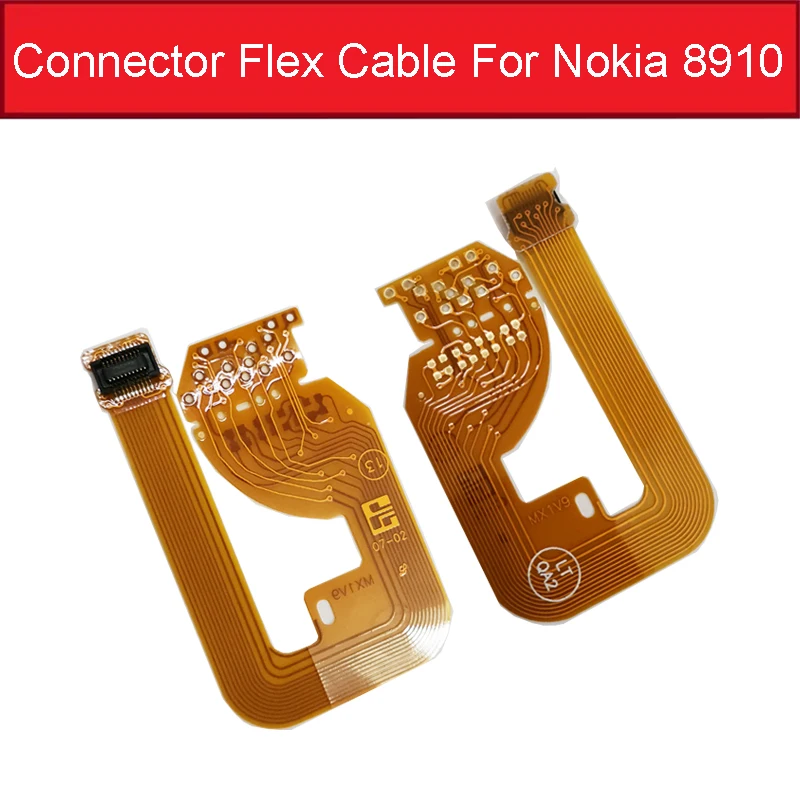Złącze portu ładowania USB Elastyczny kabel do złącza Nokia 8910 Utrzymaj ładowarkę Złącze dokujące Elastyczny kabel Części zamienne