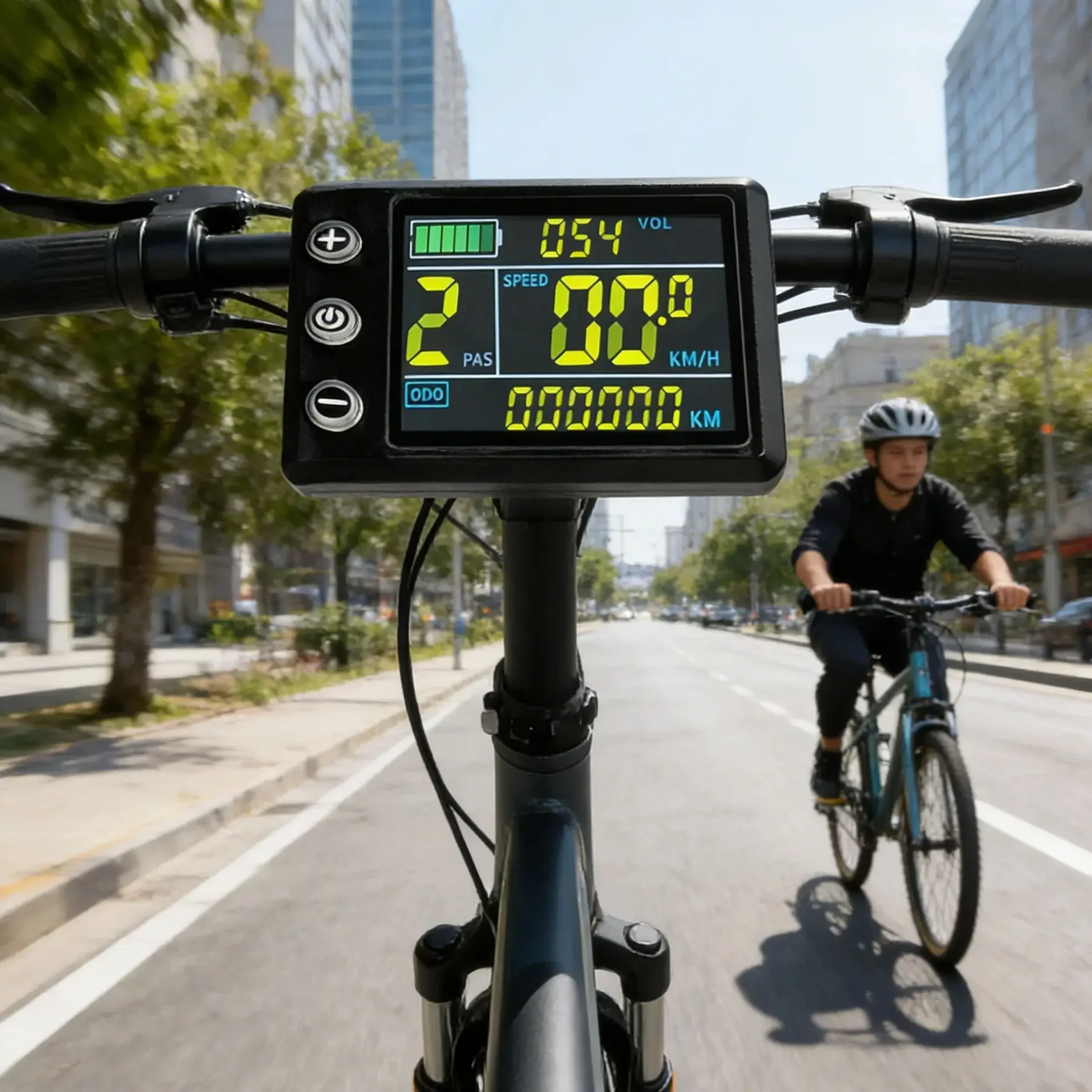 

Дисплей для электровелосипеда LCD-S866 24В-48В с водонепроницаемым разъемом, запчасти для модификации дисплея, аксессуары для электротранспорта