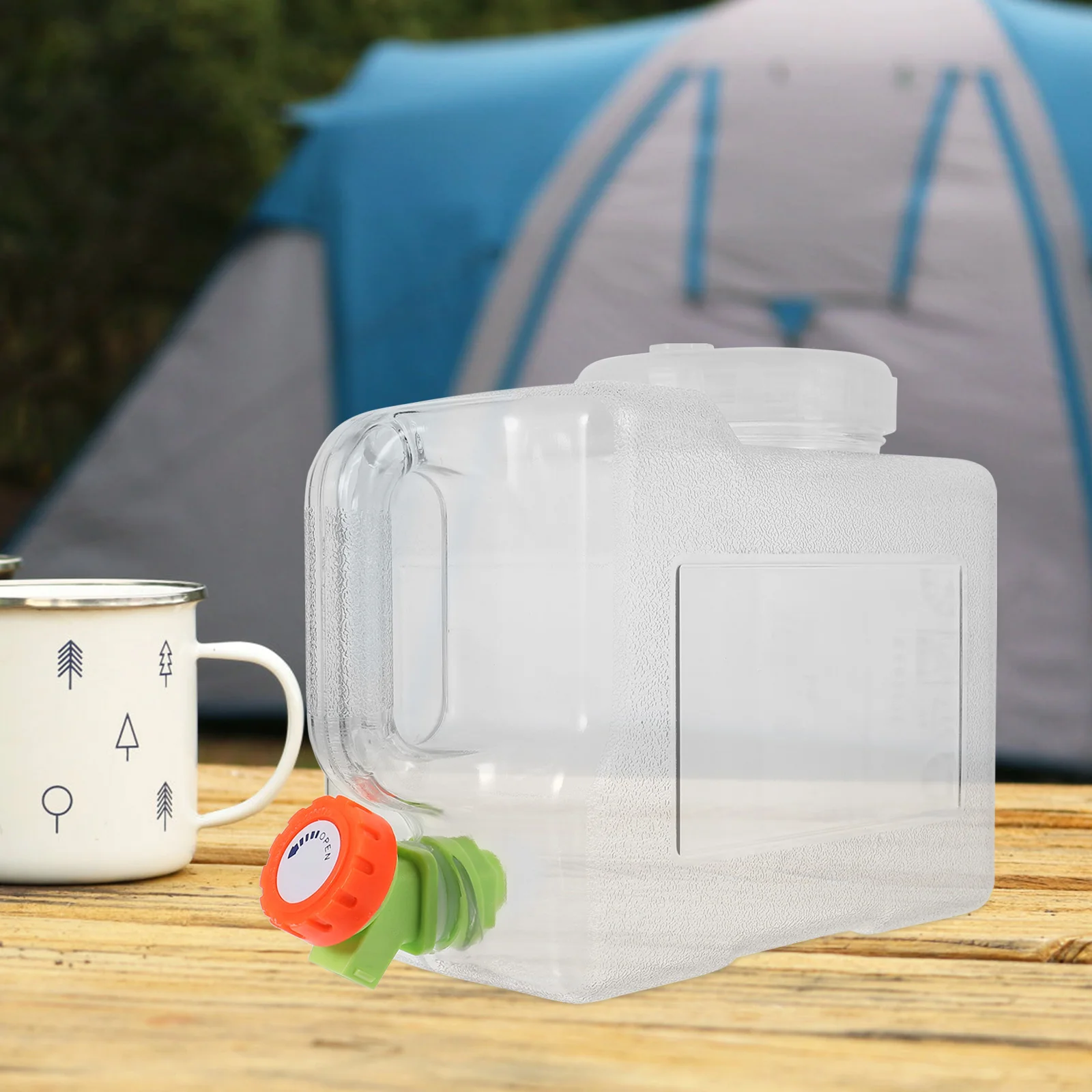 

1Set Large Capacity Outdoor Water Container Portable Water Jug Camping Hiking Fishing Travel Storage Outdoor Supply