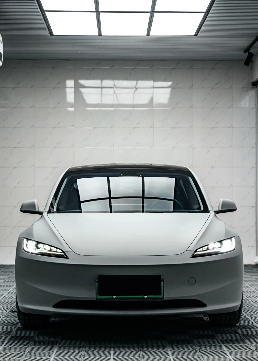 Matte Extinction Nardo Grey Auto-Vinylfolie mit Luftfreisetzungstechnologie für Motorrad- und Autokarosserie-DIY-Dekoration Zubehör – Detail 3