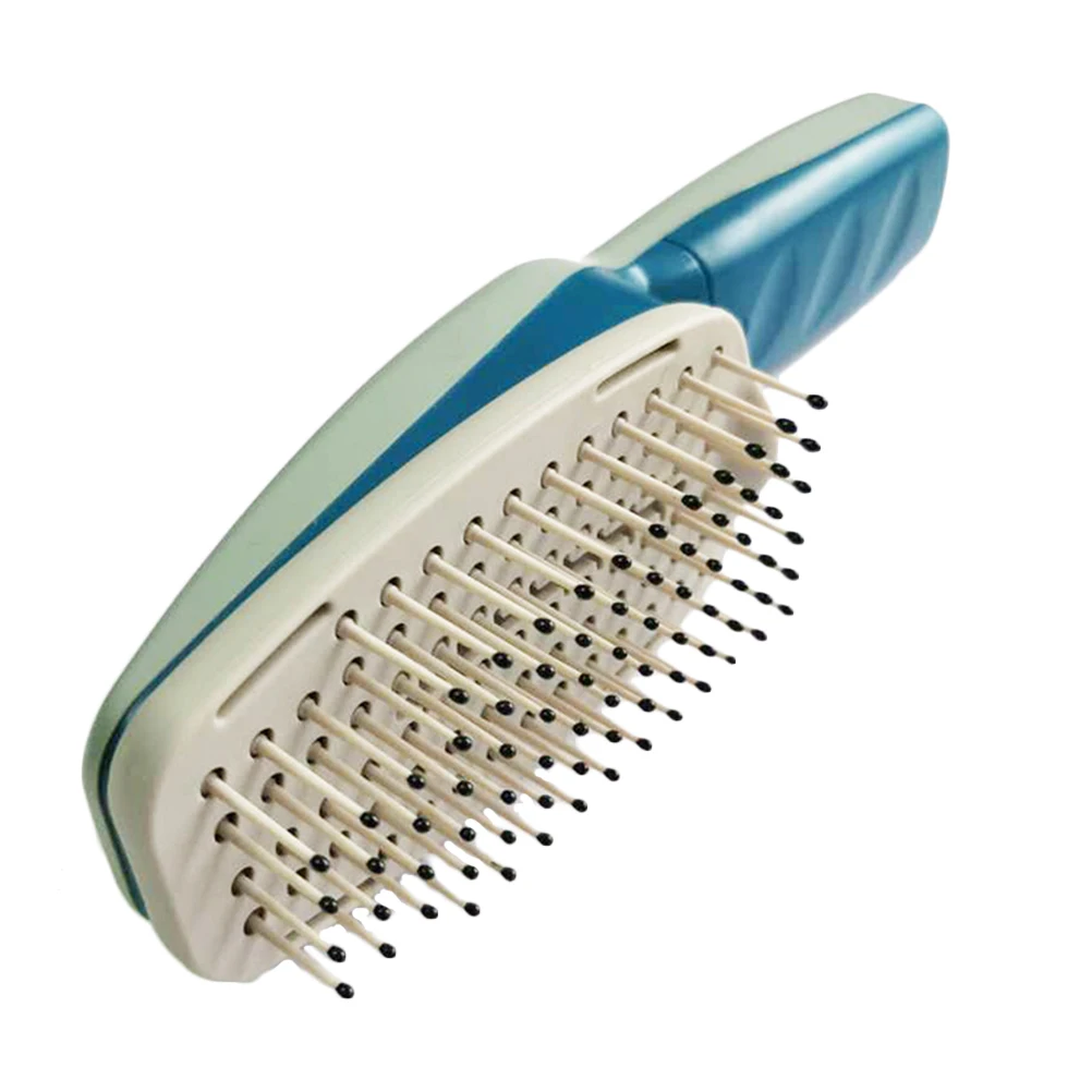 

Negative Ion Pet Comb Grooming Tool for Dog Cat Anti-static Cleaning Brush Removes Tangles Knots Dander Dirt Medium Long Hair
