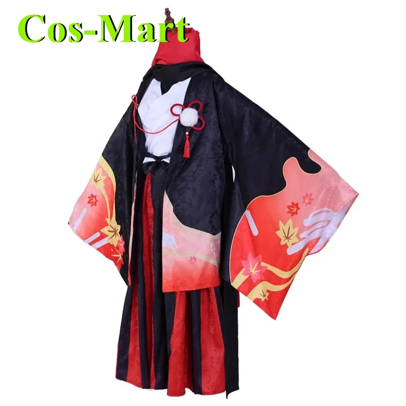 Cos-Mart Game Genshin Impact Kaedehara Kazuha Cosplay Costume Five Kasen Fashion Uniforms Activity Party Role Play Clothing