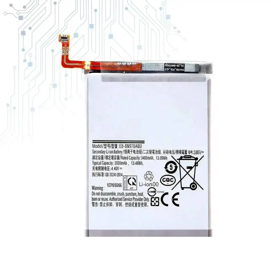 Mobile Phone Battery EB-BN970ABU 3500Mah For Samsung Galaxy Note 10 X Note10 Notex 5G