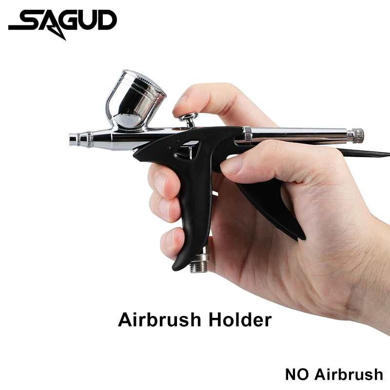 Airbrush Holder Simple Portable Plastic Airbrush Holder Handle Comfortable Use Tools Suitable for Easy Airbrush Accessories