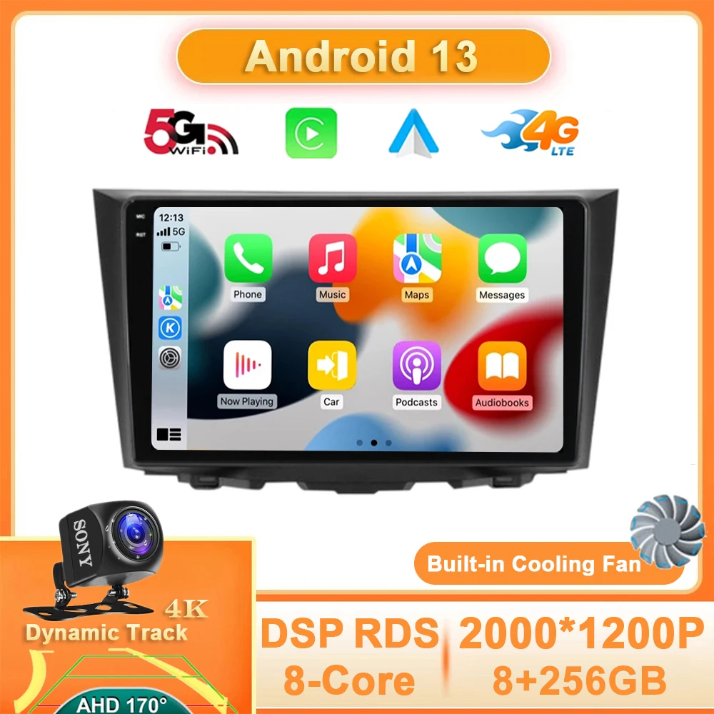 

Android 13 Navigaiton GPS для Suzuki Kizashi 2009 - 2015 мультимедийный стерео видеоплеер Carplay Авто 4G WIFI QLED 360 камера BT