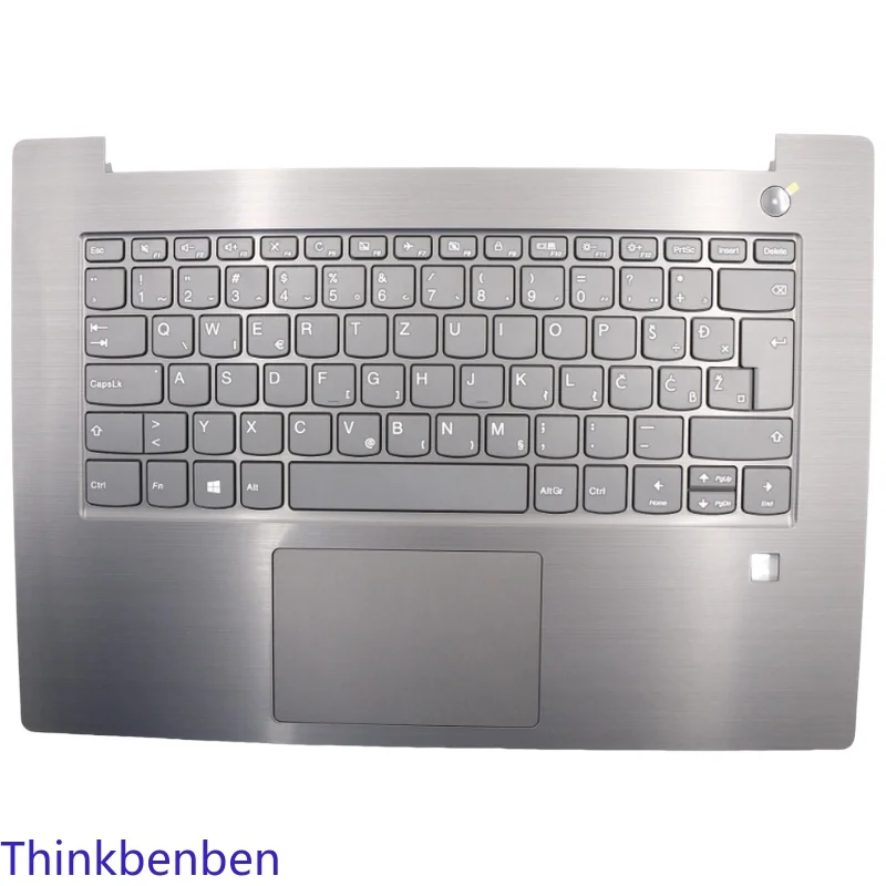 SI Slovenian Iron Gray Keyboard Upper Case Palmrest Shell Cover For Lenovo V330 14 14IKB 14ISK 14ARR 5CB0Q64202