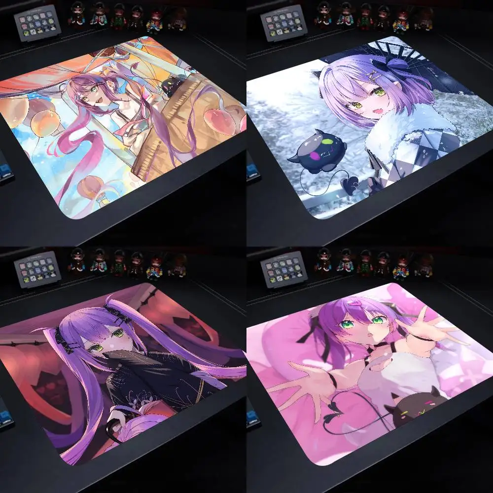 

1pc Towa Tokoyami Hololive Girl Anime Small Mouse Pad Gaming Laptop Mousepad Gamer Carpet Keyboard Mat Desk Protector