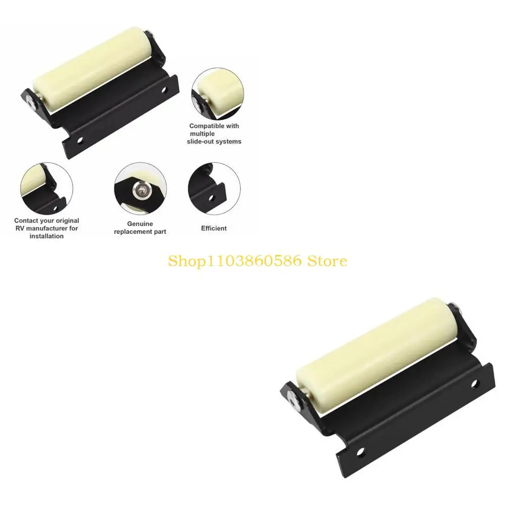 242A 2Pcs Replacement Steel Plate RVs Slide Out Roller Kit Easy Installation for Slide Out Systems J-36 Service Roller