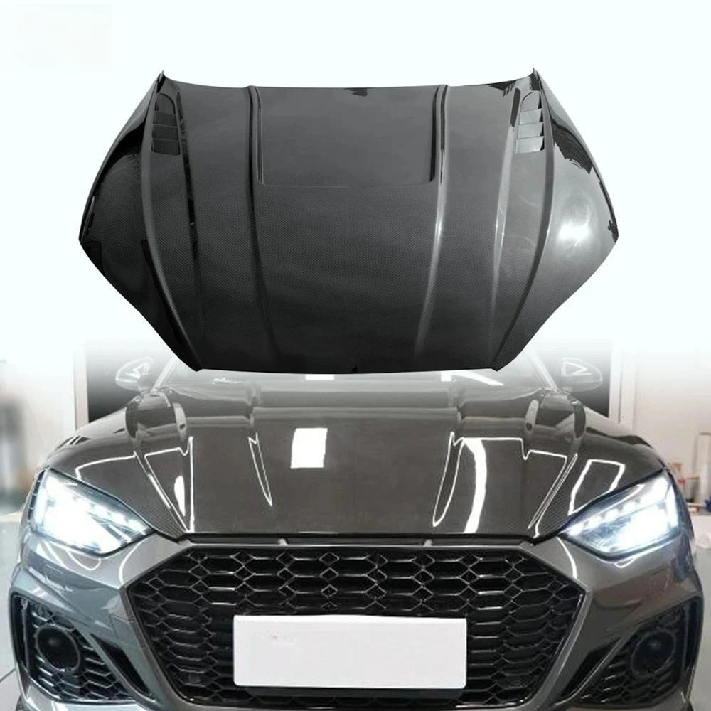

S5/RS5 B9.5 Compatible Custom-Made Carbon Fiber Engine Hood​