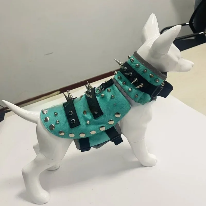 Armor Vest Pet Jackets Products Pet Clothing Creative Punk Puppy Vest Spike Resistant Bite Resistant Pet Vest Protective Dog