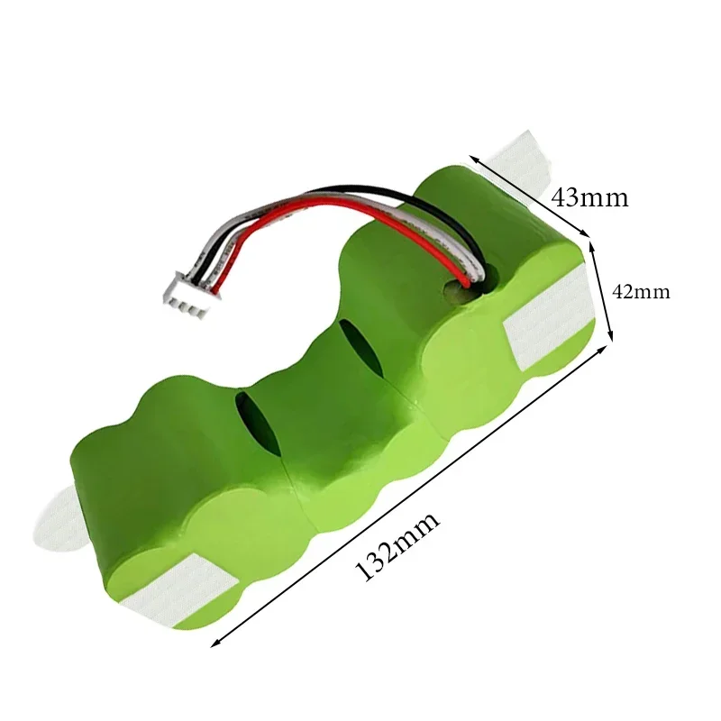 Nuova sostituzione della batteria 12V DE55 ni-mh per Ecovacs Deebot DE5G DD35 DG710 DM88 per Deebot 610 901 902 batteria per Robot pulitore